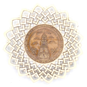 Тарелка Шуя 1539 Колокольня Фанера 17173