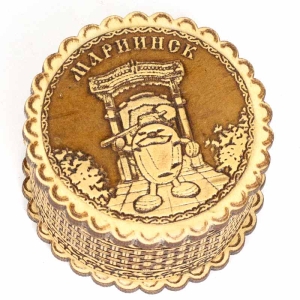 Шкатулка Мариинск Памятник Картошке фигурная 5,55,53,5