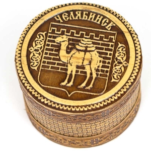 Шкатулка Челябинск Герб 6,56,54,5