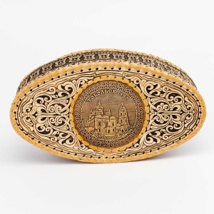 Шкатулка Тобольск 1587 Софийский Собор 26х14х9