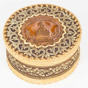 Шкатулка Великий Новгород Памятник Тысячилетие России 19х19х8 ПОД ЗАКАЗ