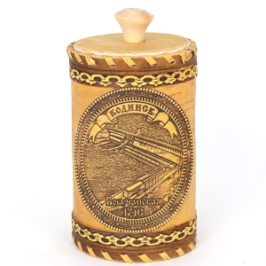 Туес Кодинск Богучанская ГЭС с кантами 8х8х14