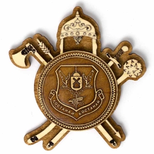 Магнит Щит Костанай Герб Иванова И.А. 89