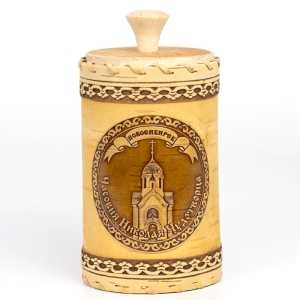 Туес Новосибирск Часовня Николая Чудотворца с кантами 8814