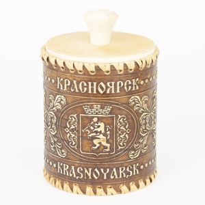 Туес Красноярск Коллаж 350мл 8811