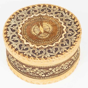 Шкатулка Архангельск Птица Счастья 19х19х8 ПОД ЗАКАЗ