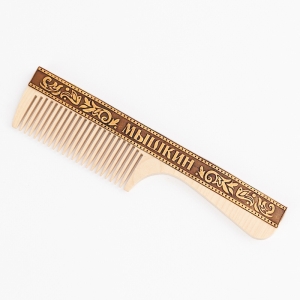 Расческа Мышкин с ручкой  19,5х4,5