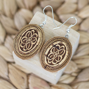 Серьги Тиснение в ассортименте (6)