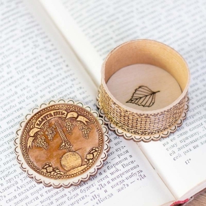 Шкатулка Калуга Стелла фигурная 5,5х5,5х3,5