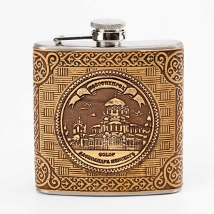 Фляжка Новосибирск Собор Александра Невского 180мл 60Z