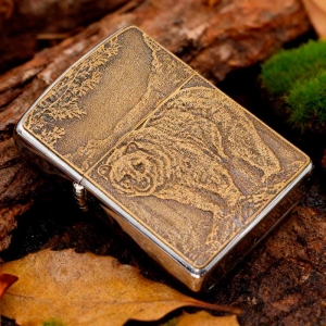 Зажигалка Медведь металлическая 3,515,5 (3)