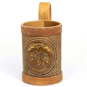 Кружка Байкал Медведь с кантами 8812