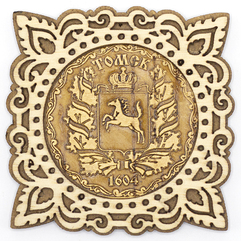 Магнит Томск Герб Узор 77