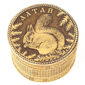 Шкатулка Алтай Белка 6,56,54,5