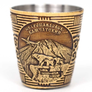 Стопка Петропавловск-Камчатский Памятник Медведям 30мл