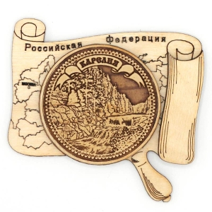 Магнит-Карелия-Пейзаж-Карта-8-6