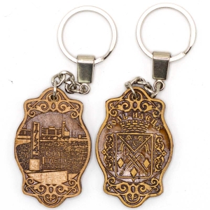 Брелок Соль-Илецк Герб Въезд в Город фигурный 35