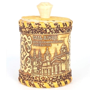 Туес Соль-Илецк Церковь Казанской Иконы Божией Матери 80мл 6х6х7