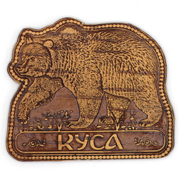 Магнит Куса Медведь 76