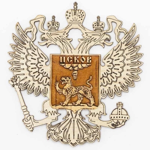 Магнит  Псков  Герб  Герб 8,5х10