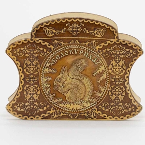 Салфетница Белокуриха Белка 12х3х9