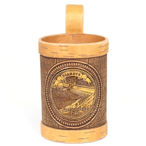 Кружка Кодинск Богучанская ГЭС с кантами 8812