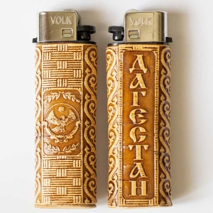 Зажигалка Дагестан Герб 2,516 (с упаковкой)