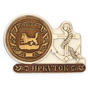 Магнит Иркутск Герб  Якорь 9,5x7