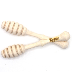 Ложка Курск для Меда кедр с гравировкой 142,5