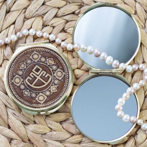 Зеркало Лельник шарнирное металлическое 77 (2)