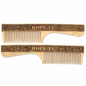 Расческа Корела с ручкой Шишки 19,54,5