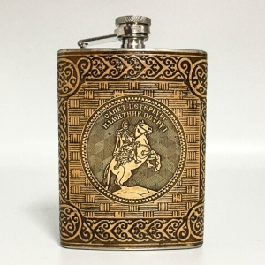 Фляжка Санкт-Петербург Памятник Петру 240мл 80Z