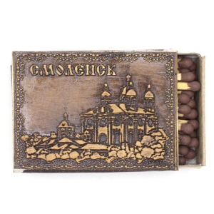 Спички Смоленск Успенский собор на магните 3,55