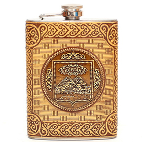 ---Фляжка Курган Герб 240мл 80Z