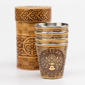 Набор стопок Старая Русса 4шт 70мл 6,5х6,5х10,5