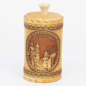 Туес Архангельск Петр 1 Коллаж с кантами  8814