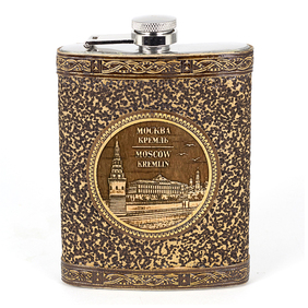 ---Фляжка Москва Кремль антик 240мл 80Z