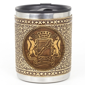 Термокружка Новосибирск Герб 400 мл 13x9x11