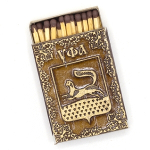 Спички Уфа Герб на магните 3,55