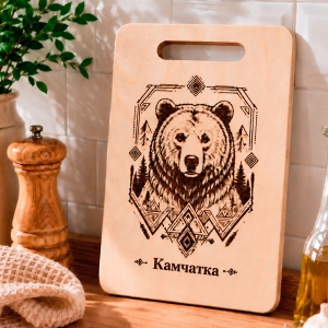 Доска-Камчатка-Медведь-разделочная-с-гравировкой-фанера-2014