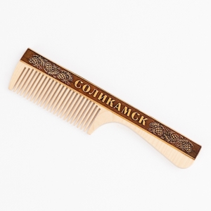 Расческа Соликамск с ручкой 19,5х4,5
