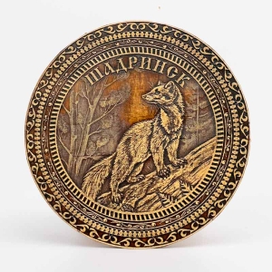 Подставка под кружку Шадринск Куница 10х10