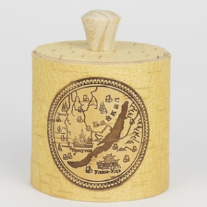 Туес Байкал Карта Антик светлый 888