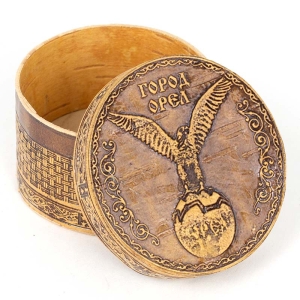 Шкатулка Орел Памятник Орел на Шаре 6,5х6,5х4,5