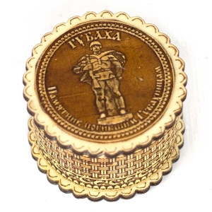 Шкатулка Губаха Памятник погибшим Губахинцам фигурная 4,54,53