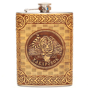 Фляжка Хабаровск Тигр 240мл 80Z