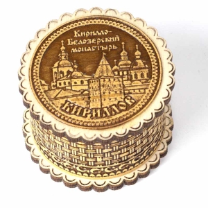 Шкатулка Кириллов Кирилло-Белозерский Монастырь фигурная 4,54,53