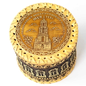 Шкатулка Шуя 1539 Колокольня 11119 ПОД ЗАКАЗ