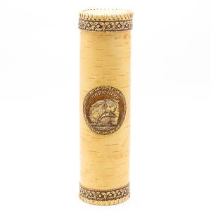 Футляр под бутылку Нерюнгри Медведь 9х9х32