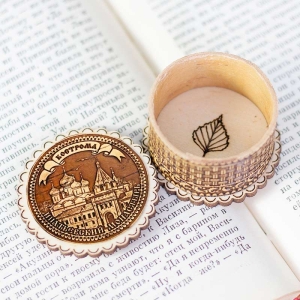 Шкатулка Кострома Ипатьевский Монастырь фигурная 4,5х4,5х3